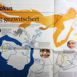 Uni Zürich Journal, Thema Soziale Netzwerke der Forscher und Wissenschaftler
