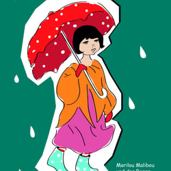 Marilou Malibou und der Regen