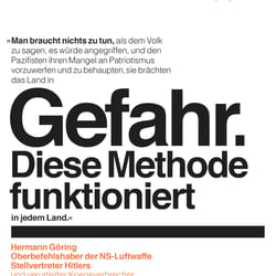 Gefahr funktioniert