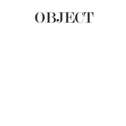 object