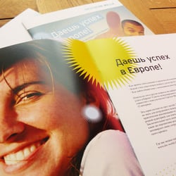 Entwicklung einer Gestaltungslinie, Broschüre