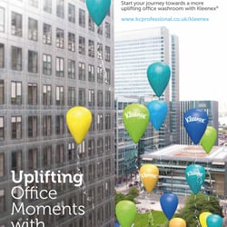 Umsetzung eines Keyvisuals für Kleenex (Uplifting Office Moments)