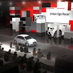 Eventprevisualisierung Audi