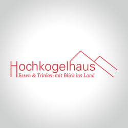Logo für Gastronomiebetrieb am Hochkogel (Ö)