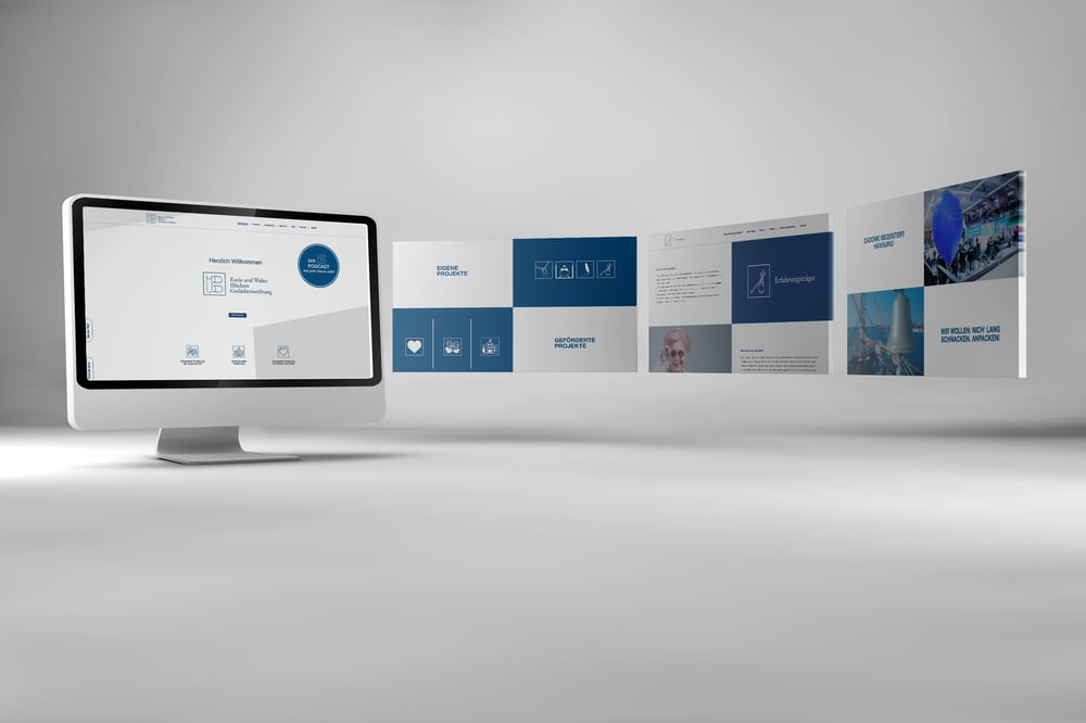 Konzeption und Gestaltung der KWB Website
