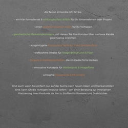Wortarbeit Hanke – Portfolio