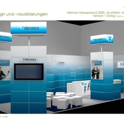 3D – Eventarchitektur – Messestand Hermes 2
