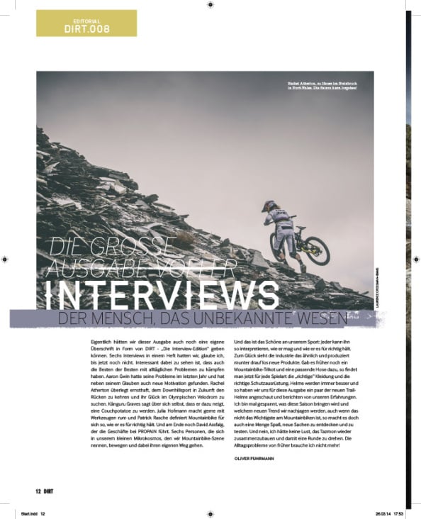 dirt#008 Editorial