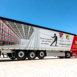 Gestaltung eines Lkw-Trailers für die ACC Cargo GmbH
