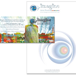Imagine letterheads and invitations
