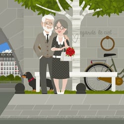 Anna und Max in Paris