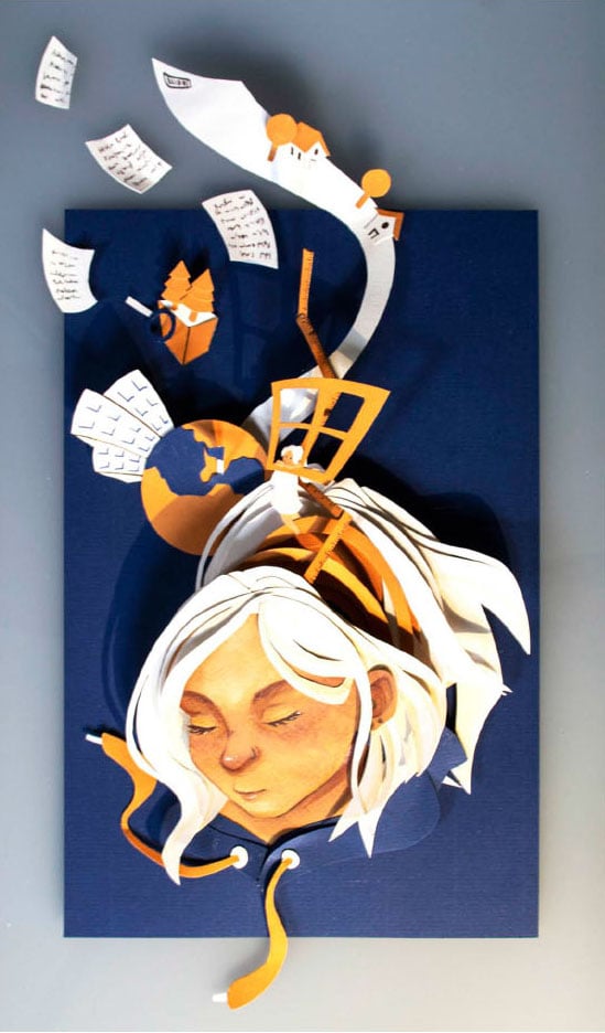 Paper Art „Brainstorm“