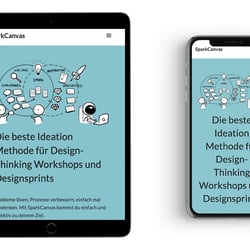 Wordpress Tablet und Smartphone View