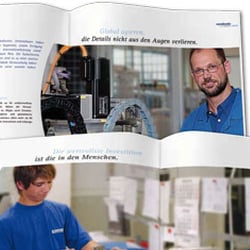 Image-Broschüren Layout
