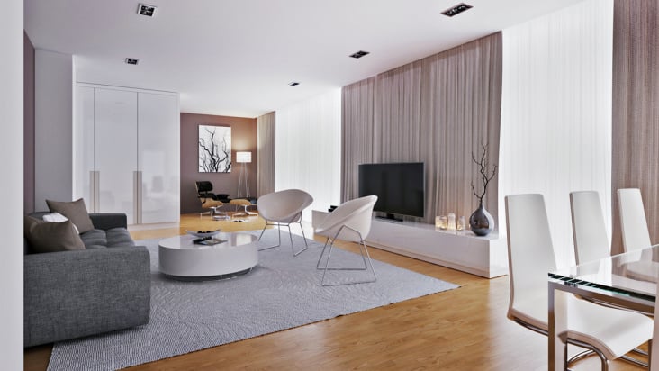 Penthouse-Wohnung Visualisierung