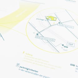 Wegbeschreibung Infografik