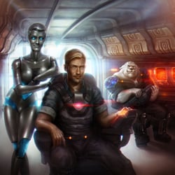 Rick Future „Planet der Träumer“, Coverillustration