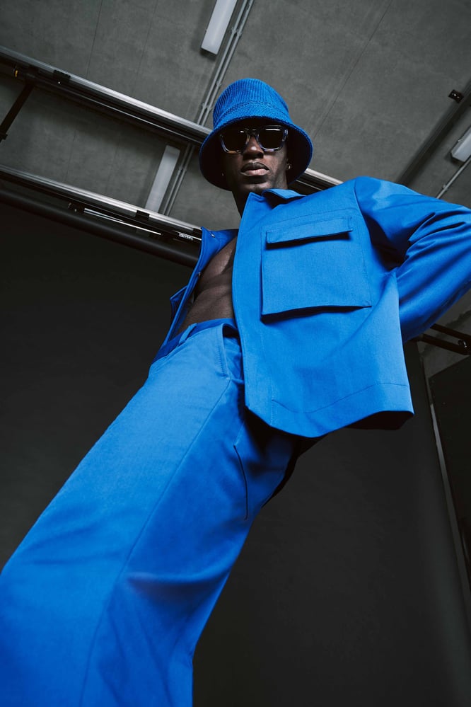 CD, Shooting Concept, Styling: Michael Meise, Photography: Oliver Moscher, Model: Fiifi A. Sarpong M4 Models