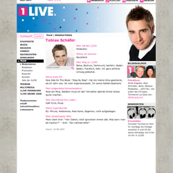 1LIVE Moderator: Tobias Schäfer (Entwurf)