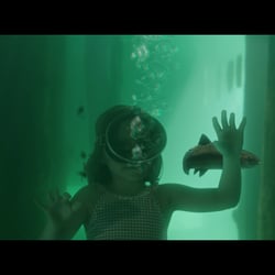 3d fish character comp & particle fx comp