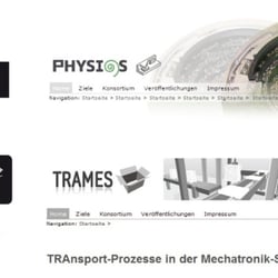 Webvisuals für Forschungsprojekte: Machineering Gmbh