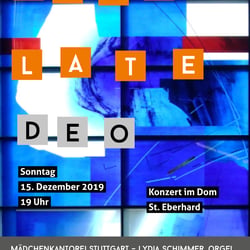 Dommusik Stuttgart, Plakatentwurf 5