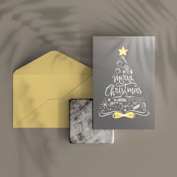 Postkarten Design Beispiel