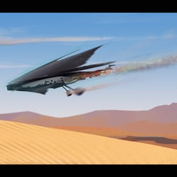 Flying Low (Speedpainting)