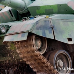 T-90 Panzerketten.