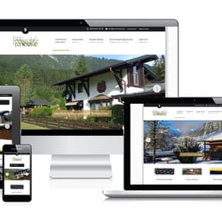 Website für ein Fehrienhaus
