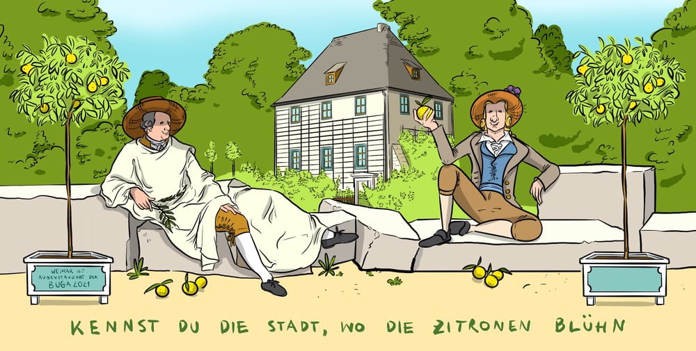 Neujahrskarte Weimar GmbH 2021