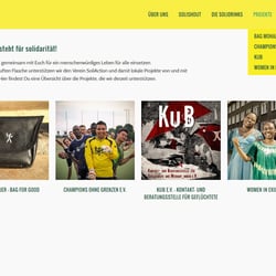 Solidrinks Webseite (WordPress)
