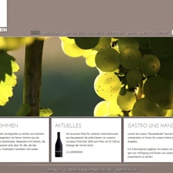 www.feiner-wein.com  – Meine Aufgabe: Technische Umsetzung