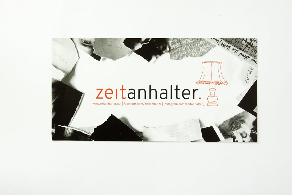 Postkarte als Werbemittel für einen im Rahmen des Projektes entstandenen Flashmob