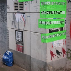 Plakat zur Jahresausstellung des Departments