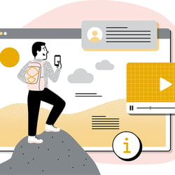 Illustration für eine Infokampagne der Stuttgarter Zeitung