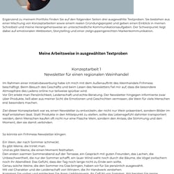 Textproben