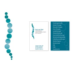 Logo, Visitenkarte | Paul van Vliet – Physiotherapie