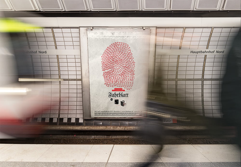 FAHRBLATT / Werbeplakat
