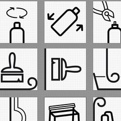 Icons für Baustoff-Hersteller