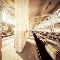 Serie Rheinbahn Depot. Konzept, Fotografie, Bildbearbeitung, Retusche.