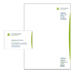 Case Manegement Professional – Briefbogen & Vistenkarte