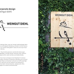 Corporate Design Weingut Diehl