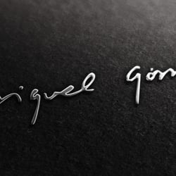 Diseño de logotipo para el diseñador de joyas MIGUEL GOMEZ.