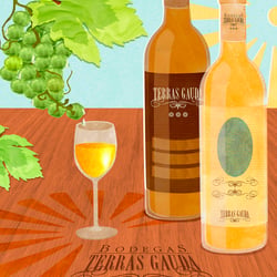 BODEGAS TERRAS GAUDA / Plakatentwurf für ein spanisches Weingut