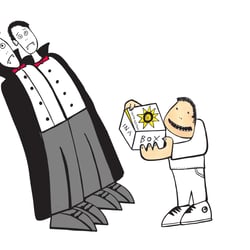 Illustration für eine Kindergeschichte von Paul Birken