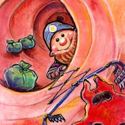Kinderbuch: How Nicky Kicks His Cold