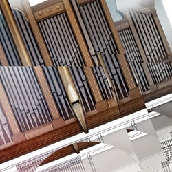 Inside music. Editorial illustration. Detail.