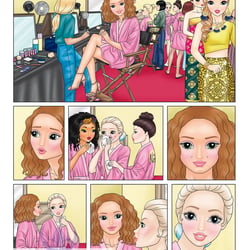 TopModel Comic | 3von4, 2019, für Depesche