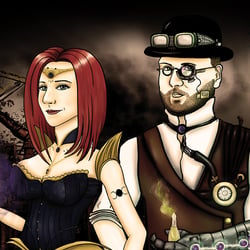 Steampunk_Pärchen